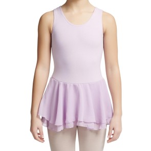 Capezio Double Layer Skirt Tank Dress lavender