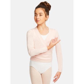 Capezio Wrap Sweater Meisjes roze