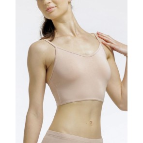 Temps Danse Agir Viscose Fine Straps Bra Beige voorkant