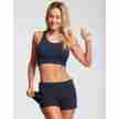 Temps Danse Rio 2 in 1 Ribbed Shorts navy