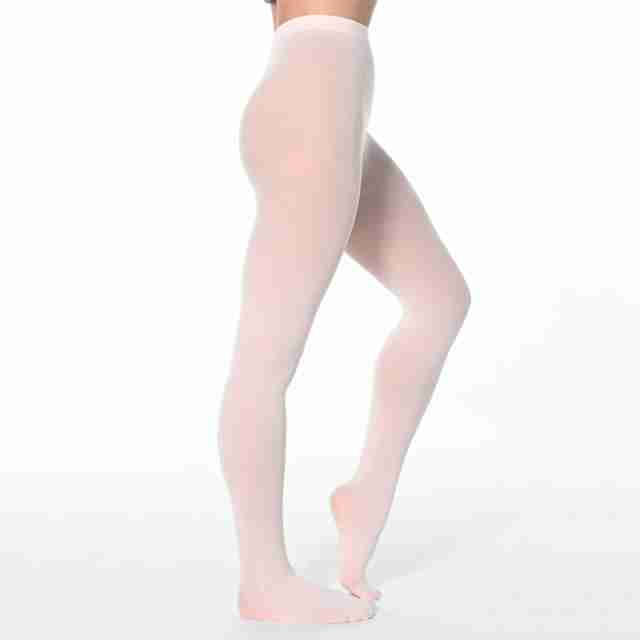 Dansez-Vous B100 footed balletpanty met naad roze