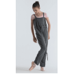 Ballet Rosa Andrea ballet jumpsuit met trekkoord grijs 