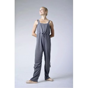 Ballet Rosa Andrea dames warm-up jumpsuit voor ballet grijs 