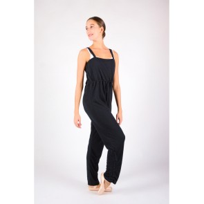 Ballet Rosa Andrea dames warm-up jumpsuit voor ballet zwart