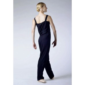 Ballet Rosa Andrea ballet jumpsuit met trekkoord zwart achterkant 