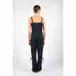 Ballet Rosa Andrea dames warm-up jumpsuit voor ballet zwart achterkant 