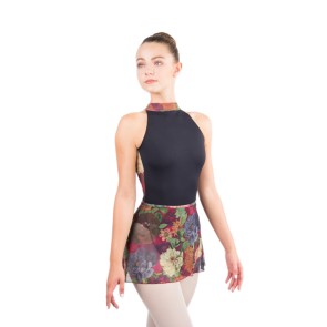 Ballet Rosa comfortabel dames balletpak mouwloos bloemenprint