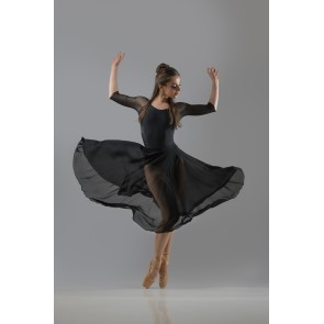 Ballet Rosa Faith soepel vallende dansrok voor meisjes