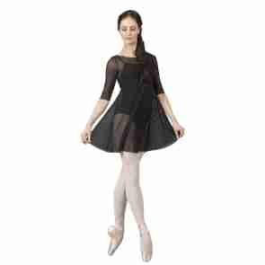 Sansha SECRET L1725P Dames balletjurk met driekwart mouwen