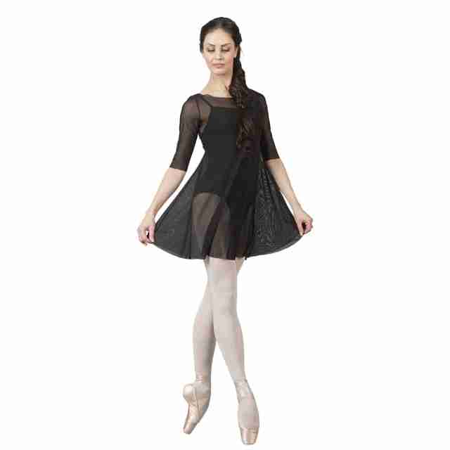 Sansha Secret L1725P dames balletjurk met driekwart mouwen 