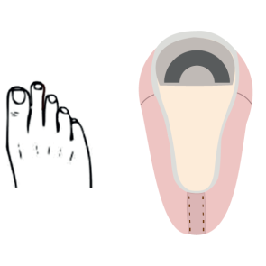 Techdance Gel Boog inleg Schokdempende pads TH-106