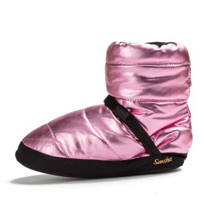 Sansha Booties WOON LAPPONIA Roze zijkant