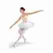 Rumpf Balletpakje voor Dames R3102 wit ballet