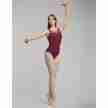 Temps Danse Darma mesh balletpakje bordeaux stretch